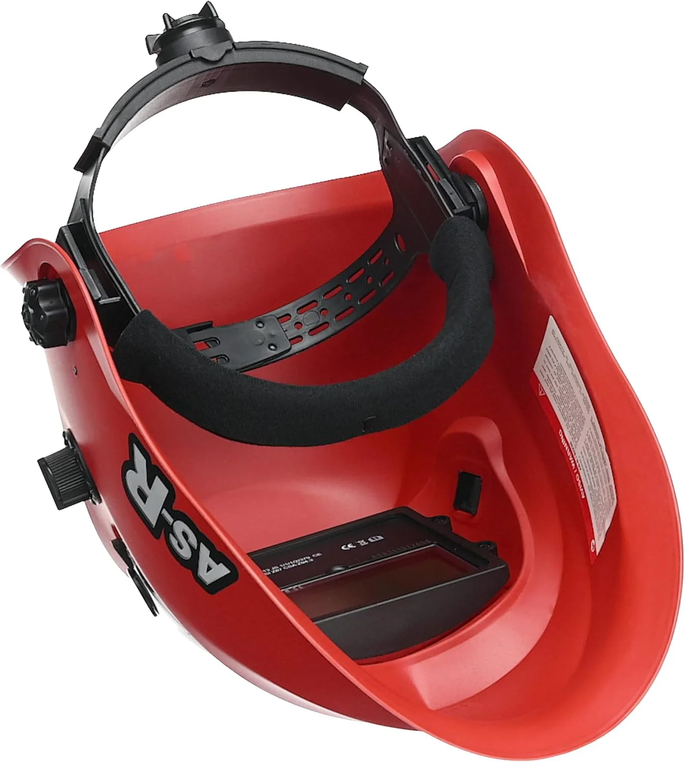 ماسک جوشکاری STAYER 1.1792 - ابعاد دید 92x42mm سرعت 1-25000 ثانیه/0.2-0.8 ثانیه -5 تا 55 درجه سانتیگراد 430 گرم مدل AS-R