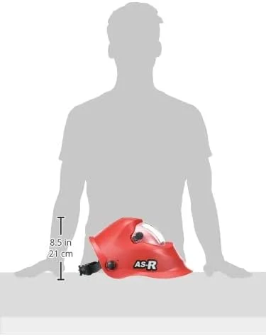 ماسک جوشکاری STAYER 1.1792 - ابعاد دید 92x42mm سرعت 1-25000 ثانیه/0.2-0.8 ثانیه -5 تا 55 درجه سانتیگراد 430 گرم مدل AS-R