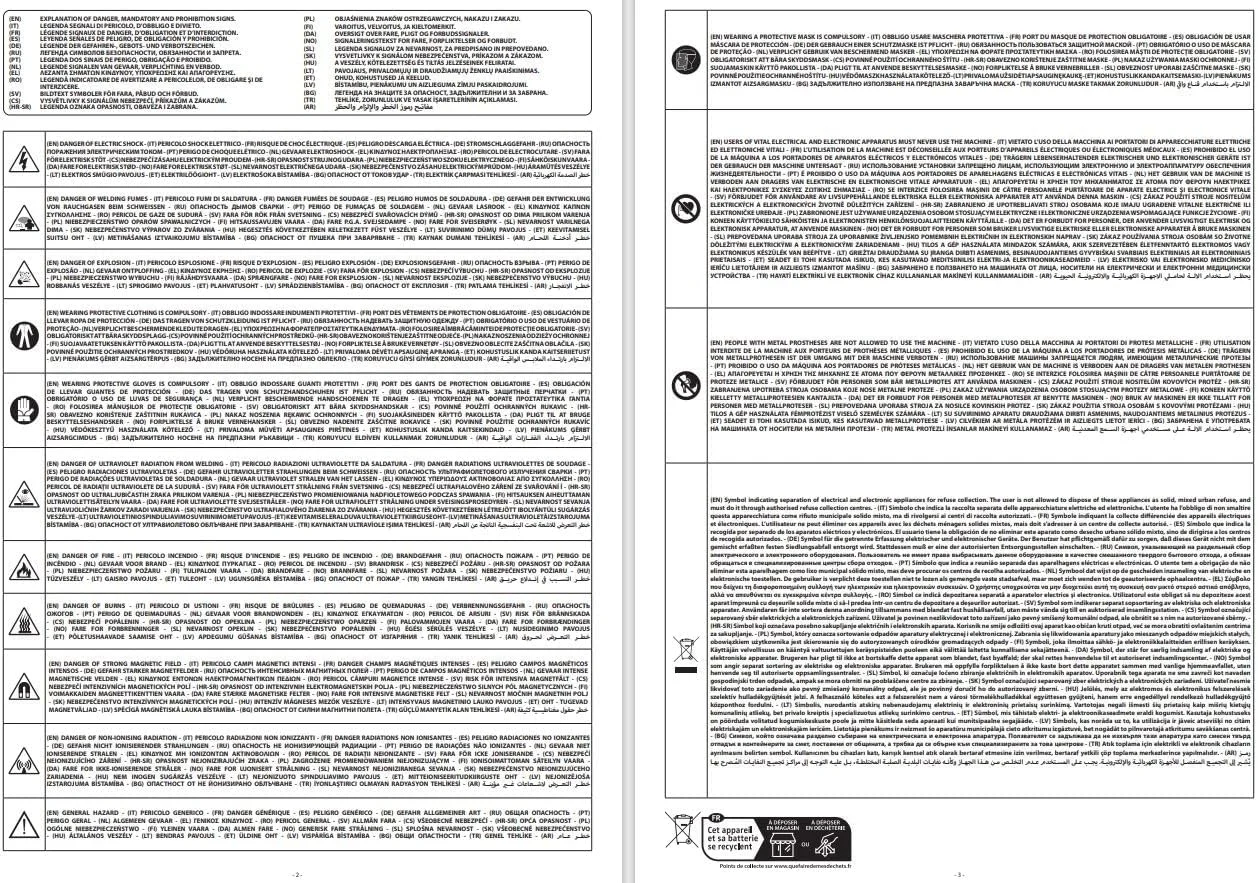 Telwin Tribe 9-13 Helmet Mask for TIG/MIG-MAG/MMA Welding