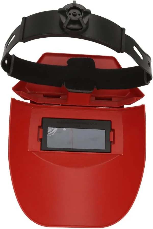 ماسک جوشکاری فوتوالکتریک کلاه جوشکاری نقاب جوشکاری با قابلیت تیره شدن خودکار ماسک صورت جوشکار برای جوشکاری الکتریکی (نارنجی)