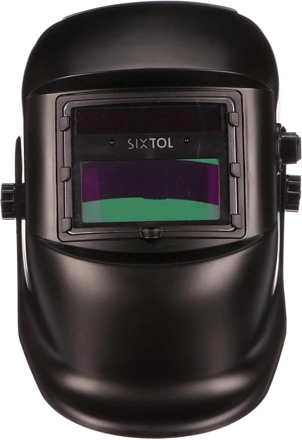 ماسک جوشکاری اتوماتیک SIXTOL با انرژی خورشیدی، ماسک جوشکاری با قابلیت تیره شوندگی خودکار، عملکرد سنگ زنی، سایه گسترده 4/9-13، ماسک جوشکاری برای تیگ، میگ، آرک، مشکی