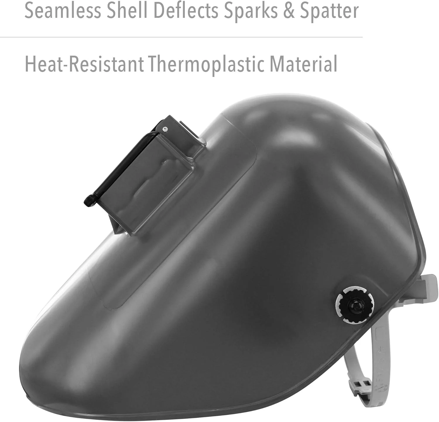 ماسک جوشکاری ترموپلاستیک کلاسیک Tigerhood Fibre-Metal by Honeywell با پایه کلاه ایمنی Speedy Loop، خاکستری (5906GY)