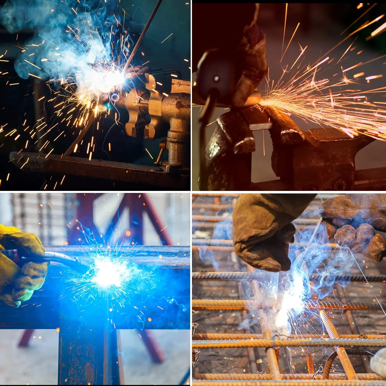 ماسک جوشکاری اتوماتیک LESOLEIL - کلاه جوشکاری با انرژی خورشیدی به همراه 2 لنز جایگزین و 2 سنسور فیلتر سایه قابل تنظیم DIN9-13 برای جوشکاری Mig Tig Arc