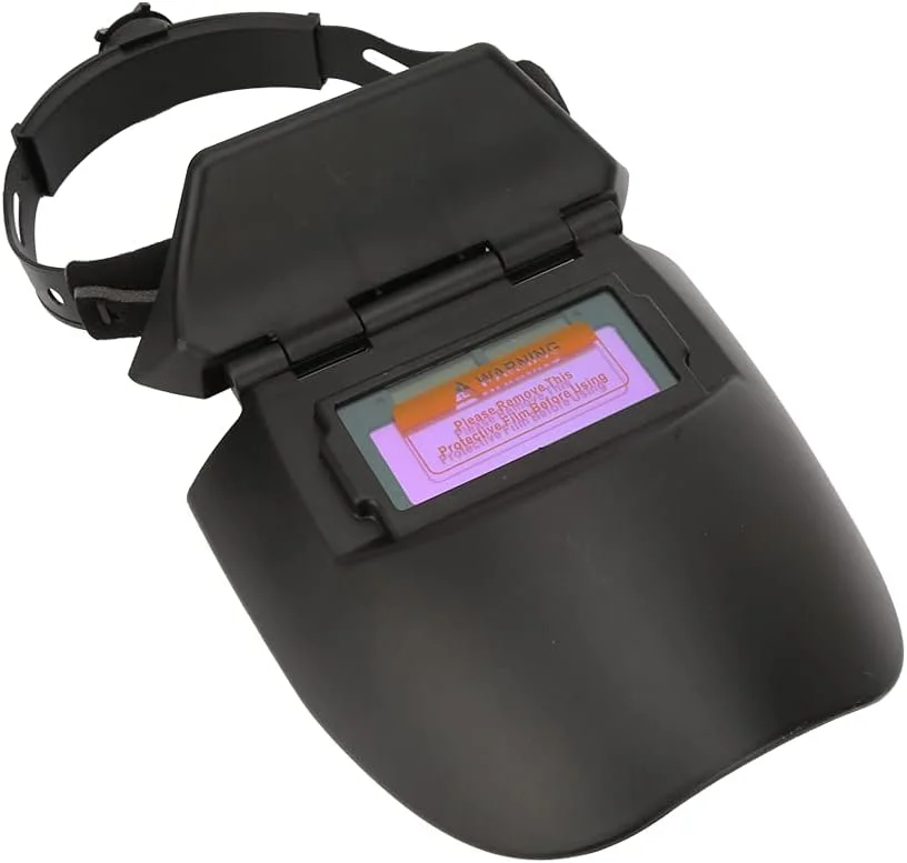 ماسک جوشکاری اتوماتیک با انرژی خورشیدی پیشرفته برای جوشکاری قوس الکتریکی گاز آرگون و تیگ (مشکی)