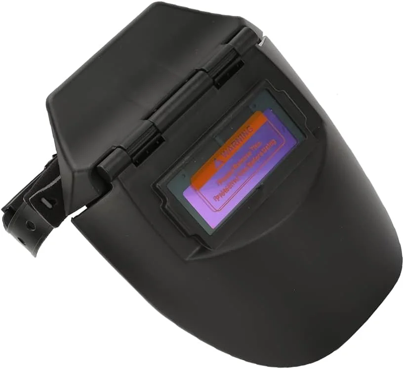 ماسک جوشکاری اتوماتیک با انرژی خورشیدی پیشرفته برای جوشکاری قوس الکتریکی گاز آرگون و تیگ (مشکی)