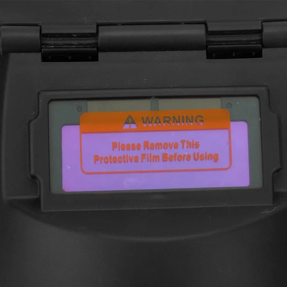 ماسک جوشکاری اتوماتیک با انرژی خورشیدی پیشرفته برای جوشکاری قوس الکتریکی گاز آرگون و تیگ (مشکی)