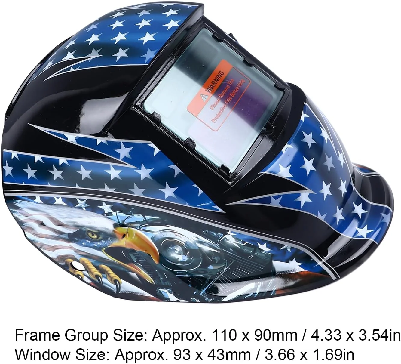 ماسک جوشکاری اتوماتیک BusoTh، کلاه ایمنی با محدوده سایه گسترده و انرژی خورشیدی برای جوشکاری MIG TIG Arc، دید بزرگ، تیرگی قابل تنظیم، با هدبند راحت، کاربردی و صرفه جویی در انرژی