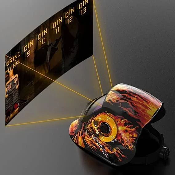 ماسک کلاه ایمنی جوشکاری اتوماتیک تیره شونده خورشیدی برای دستگاه جوش MIG/ARC/TIG ماسک کلاه ایمنی جوشکاری اتوماتیک تیره شونده خورشیدی برای دستگاه جوش MIG/ARC/TIG