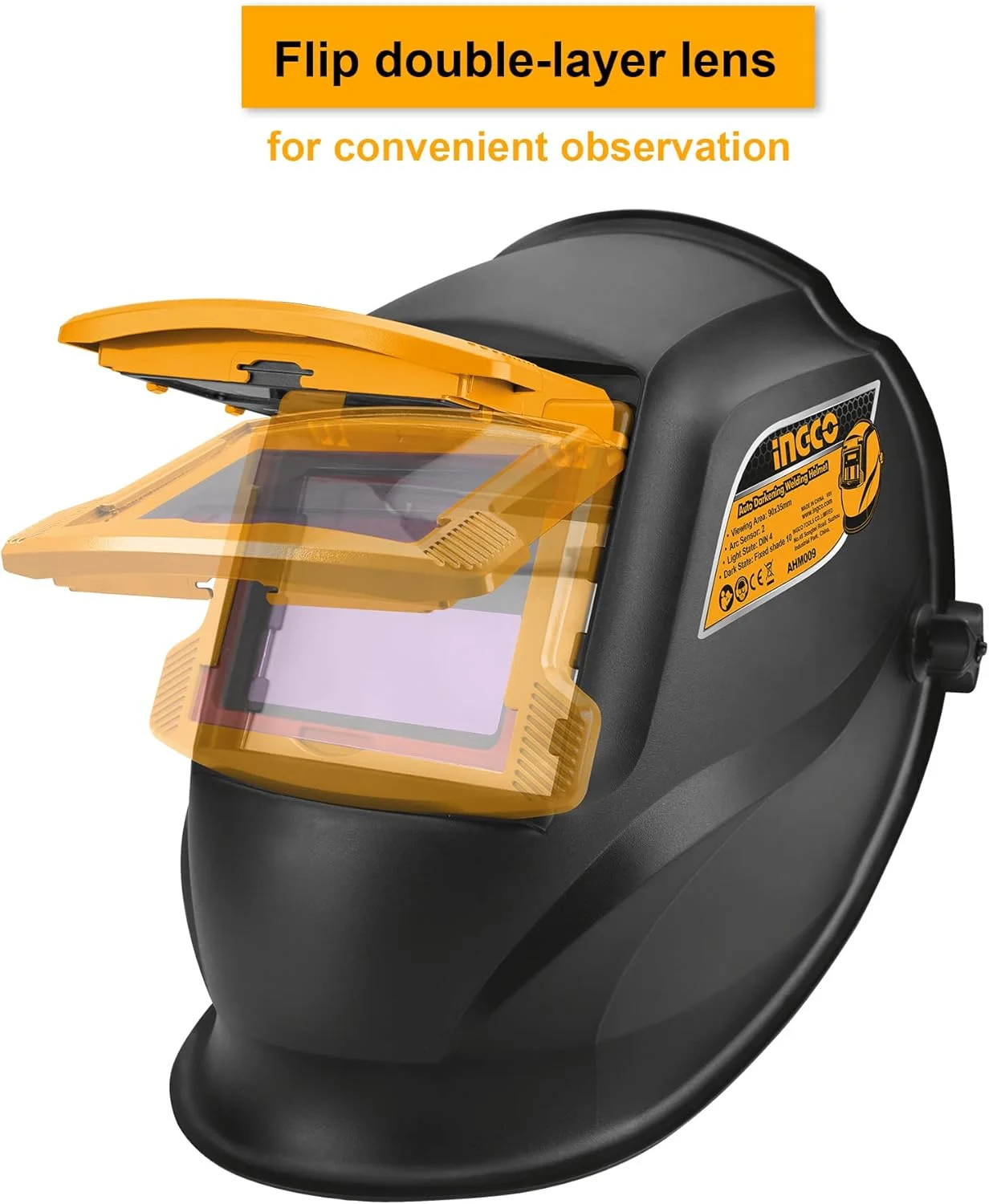 ماسک جوشکاری اتوماتیک اینکو مدل AHM009