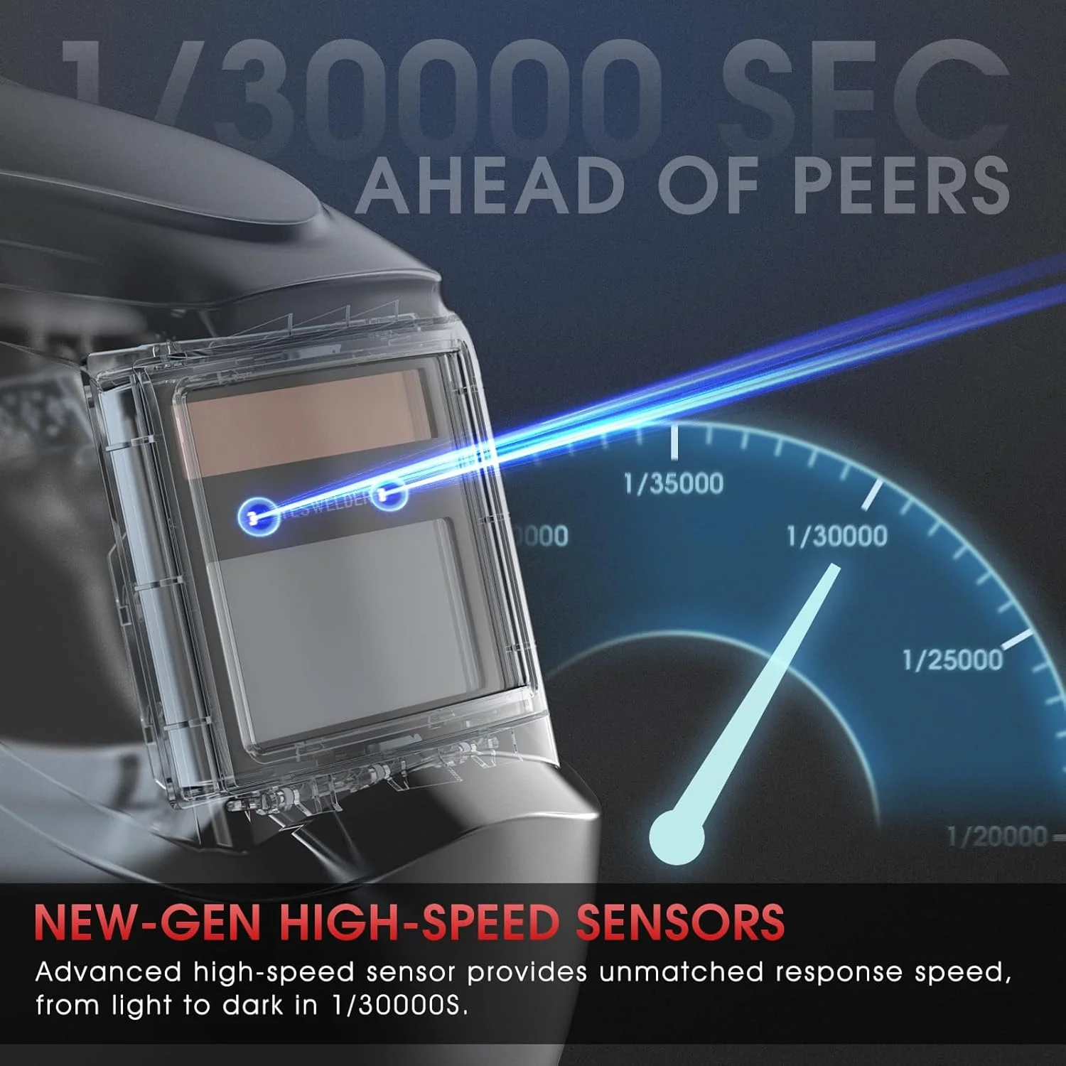 کلاه ایمنی جوشکاری اتوماتیک با انرژی خورشیدی و رنگ واقعی YESWELDER، سایه گسترده 4/9-13 برای کلاه جوشکاری TIG MIG ARC