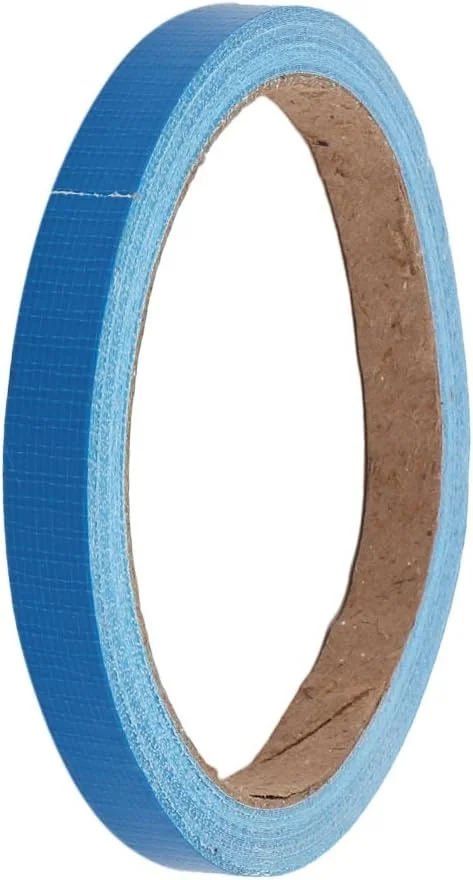 Aexit نوار فرش علامت گذاری ایمنی یک طرفه آبی (تجهیزات الکتریکی) 0.4 اینچ x 11 یارد