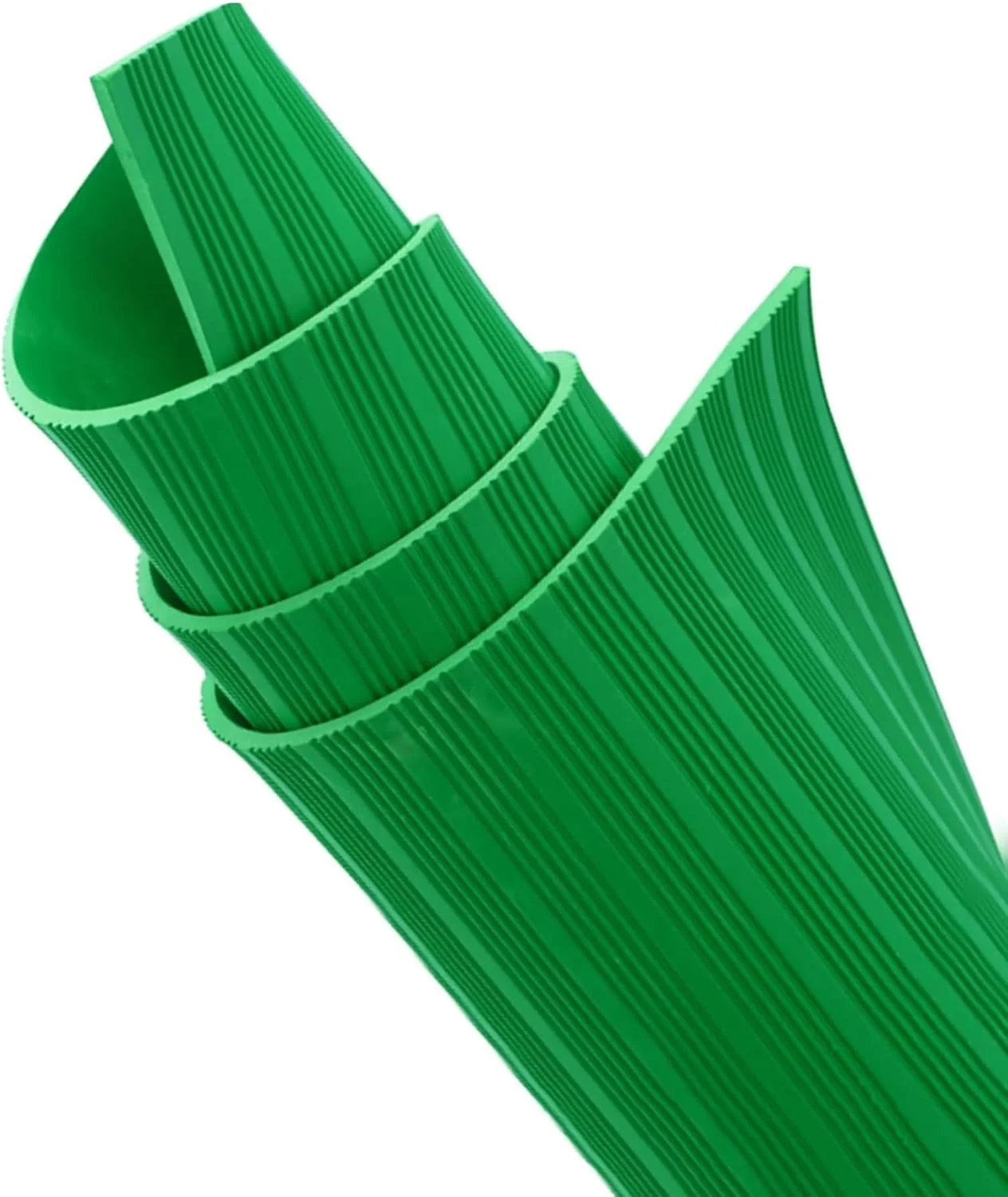 زیرانداز ایمنی عایق قابل تنظیم، زیرانداز لاستیکی عایق و پد دی الکتریک برای اتاق توزیع/نیروگاه ها، تجهیزات ایمنی الکتریکی (سبز) (0.3 سانتی متر)