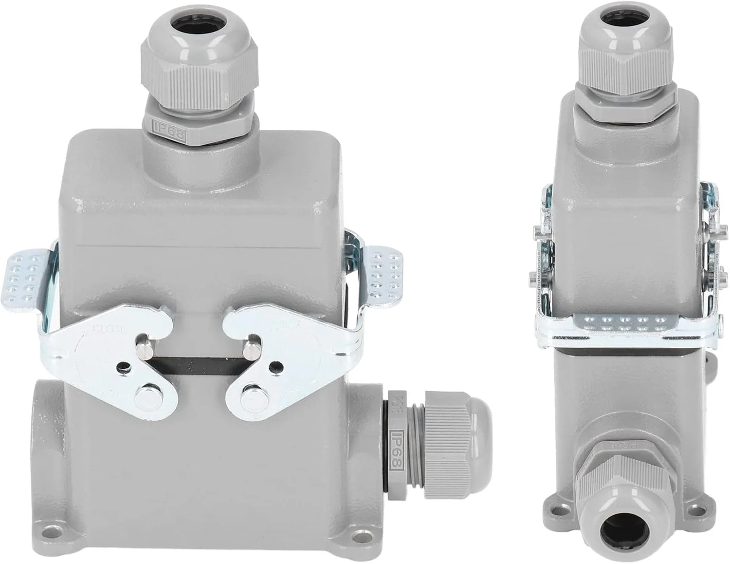 اتصال دهنده سنگین Gearwell، دوشاخه مستطیلی 16 آمپر 500 ولت، اتصال دهنده الکتریکی صنعتی برای سیستم های سیم کشی تجهیزات مکانیکی