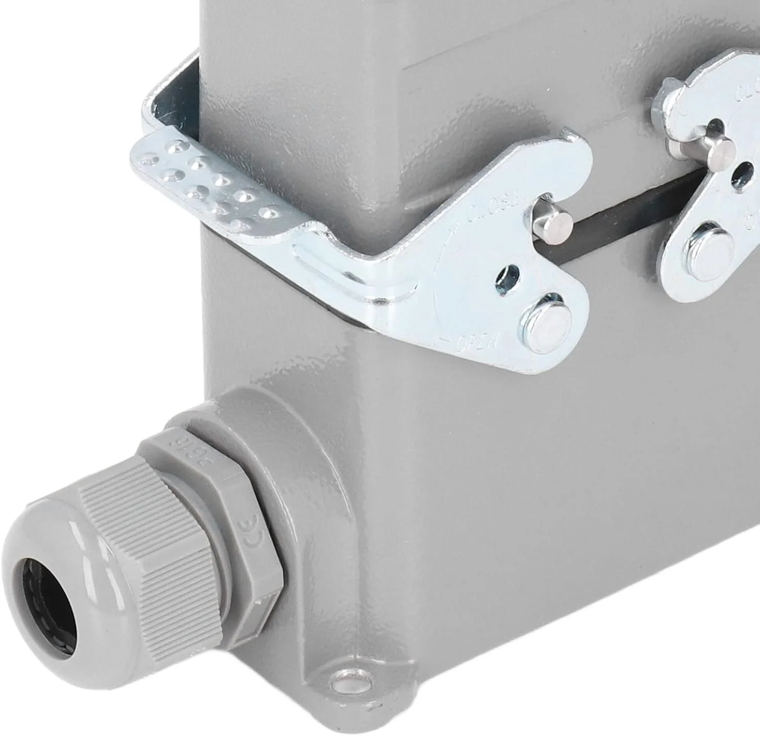 اتصال دهنده سنگین Gearwell، دوشاخه مستطیلی 16 آمپر 500 ولت، اتصال دهنده الکتریکی صنعتی برای سیستم های سیم کشی تجهیزات مکانیکی