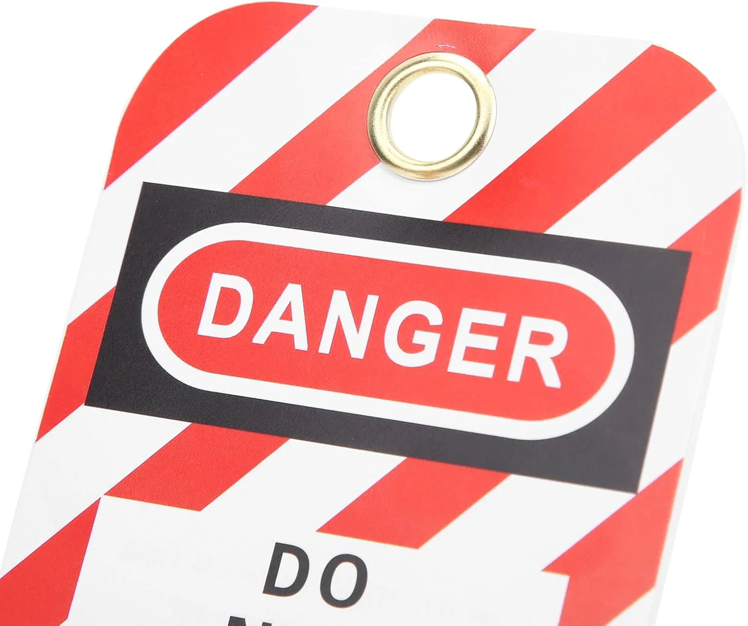 برچسب هشدار ایمنی قفل صنعتی Tihebeyan PVC 10 عددی برای زغال سنگ