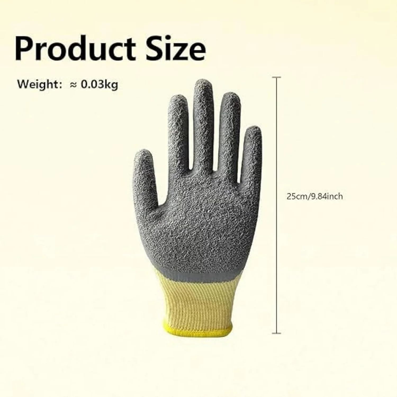 دستکش های عایق برق برای برقکاران، مقاومت 400 ولت در برابر ولتاژ بالا، دستکش های کار لاستیکی مقاوم در برابر شعله با طراحی ضد لغزش، محافظت در برابر شوک و برش، هدیه ایده آل برقی برای مردان