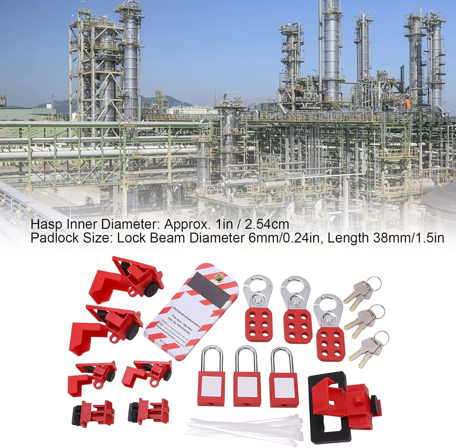 جعبه ابزار قفل گذاری و برچسب گذاری الکتریکی gernie، دستگاه قفل گذاری الکتریکی Loto با بست قفل، قفل قطع کننده مدار، برچسب های Loto، قفل ایمنی، بست کمربندی و کیف نگهداری، برای قفل گذاری ایمن الکتریکی جعبه ابزار قفل گذاری و برچسب گذاری الکتریکی gernie، دستگاه قفل گذاری الکتریکی Loto با بست قفل، قفل قطع کننده مدار، برچسب های Loto، قفل ایمنی، بست کمربندی و کیف نگهداری، برای قفل گذاری ایمن الکتریکی