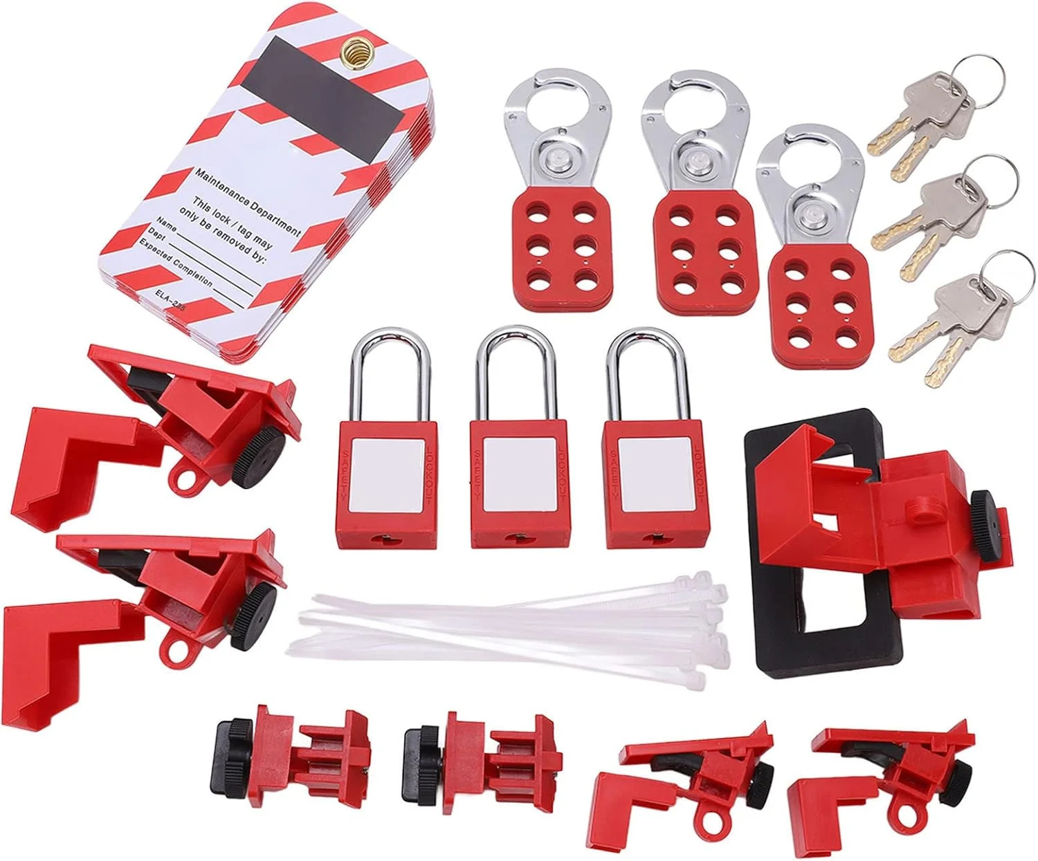 جعبه ابزار قفل گذاری و برچسب گذاری الکتریکی gernie، دستگاه قفل گذاری الکتریکی Loto با بست قفل، قفل قطع کننده مدار، برچسب های Loto، قفل ایمنی، بست کمربندی و کیف نگهداری، برای قفل گذاری ایمن الکتریکی جعبه ابزار قفل گذاری و برچسب گذاری الکتریکی gernie، دستگاه قفل گذاری الکتریکی Loto با بست قفل، قفل قطع کننده مدار، برچسب های Loto، قفل ایمنی، بست کمربندی و کیف نگهداری، برای قفل گذاری ایمن الکتریکی