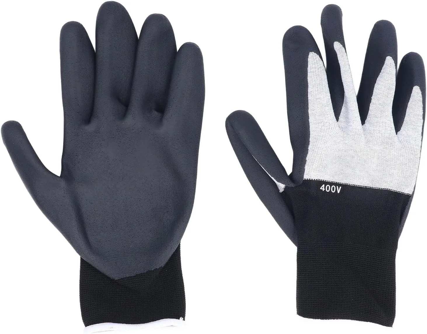 دستکش عایق برق، دستکش ایمنی لاستیکی مقاوم در برابر ولتاژ بالا 400 ولت با بافت ضد لغزش، دستکش های عایق مقاوم در برابر شعله برای برقکار دستکش عایق برق، دستکش ایمنی لاستیکی مقاوم در برابر ولتاژ بالا 400 ولت با بافت ضد لغزش، دستکش های عایق مقاوم در برابر شعله برای برقکار