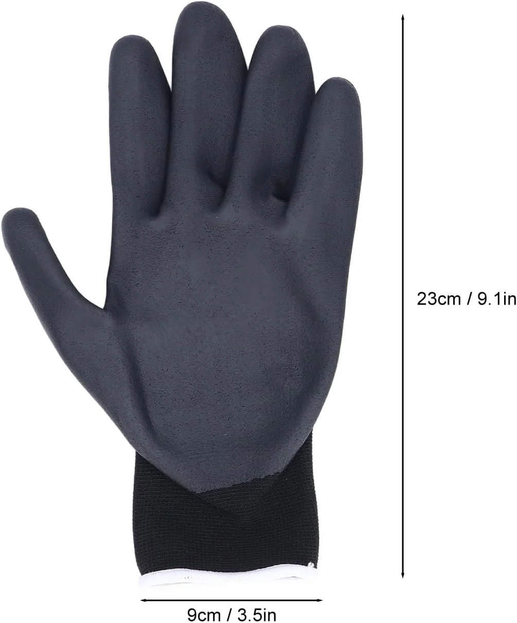 دستکش عایق برق، دستکش ایمنی لاستیکی مقاوم در برابر ولتاژ بالا 400 ولت با بافت ضد لغزش، دستکش های عایق مقاوم در برابر شعله برای برقکار دستکش عایق برق، دستکش ایمنی لاستیکی مقاوم در برابر ولتاژ بالا 400 ولت با بافت ضد لغزش، دستکش های عایق مقاوم در برابر شعله برای برقکار