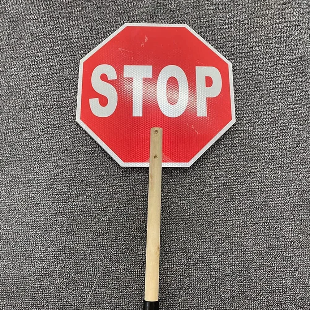 5 عدد تابلوی راهنمایی و رانندگی، تابلوی بازتابنده مفید، تابلوی هشدار توقف ممتاز