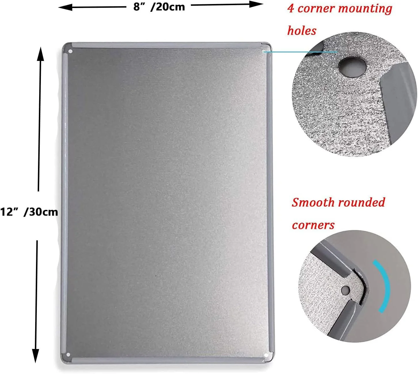 زیوارسیچ احتیاط - تابلوی قوانین ایمنی نردبان دو زبانه، علائم ایمنی و انطباق/علائم ایمنی مطابق با OSHA و ANSI/علائم فلزی داربست، معدن و سایت ساخت و ساز، تابلوی حلبی فلزی 20x30 سانتی متر