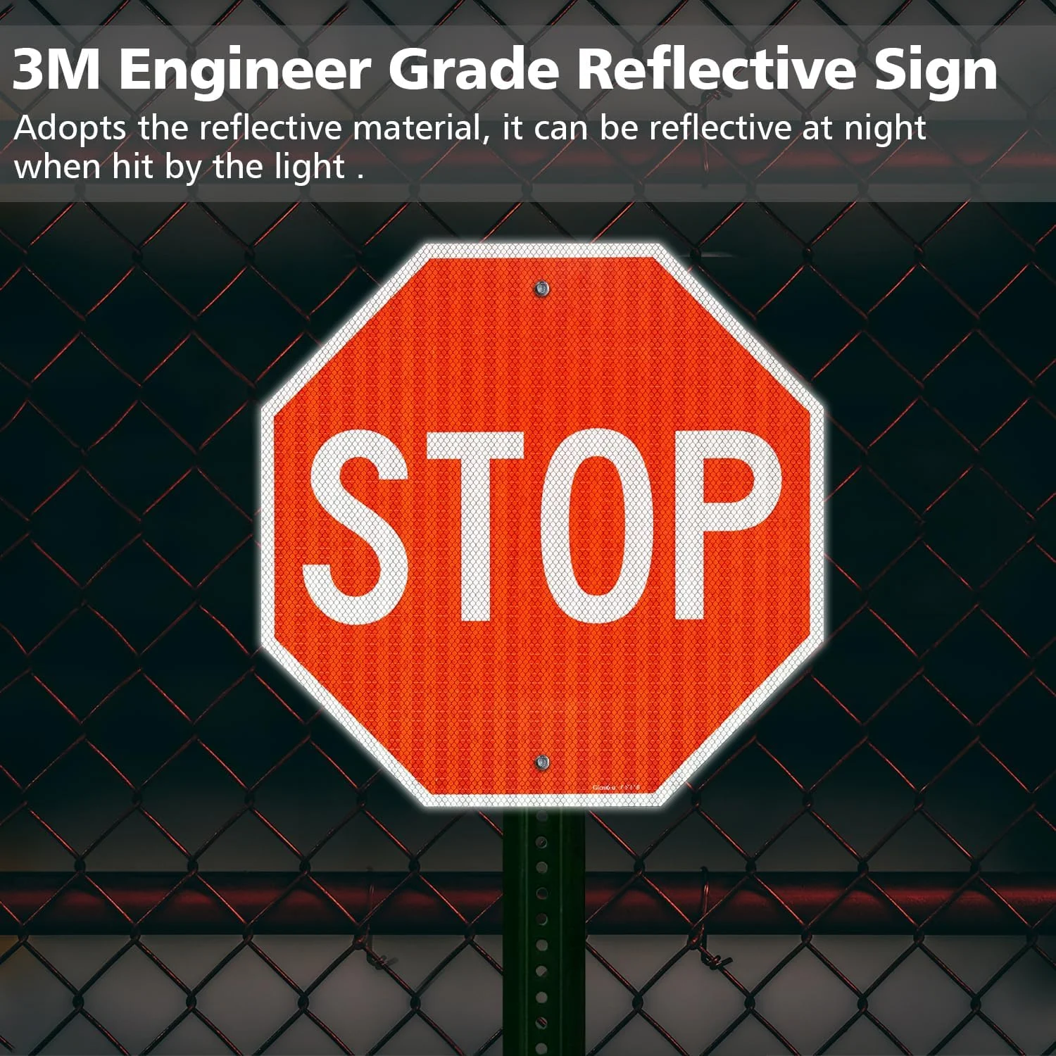 تابلو ایست GicnKeuz، علائم راهنمایی و رانندگی 45x45 سانتی متر، بازتابندگی بالا - ورق آلومینیومی بازتابنده درجه مهندسی، تابلوی ایست فلزی ضد زنگ برای خیابان و جاده، مقاوم در برابر آب و هوا، ضد آب و مقاوم در برابر محو شدن، 2 سوراخ از پیش تعیین شده (بسته 2 عددی) تابلو ایست GicnKeuz، علائم راهنمایی و رانندگی 45x45 سانتی متر، بازتابندگی بالا - ورق آلومینیومی بازتابنده درجه مهندسی، تابلوی ایست فلزی ضد زنگ برای خیابان و جاده، مقاوم در برابر آب و هوا، ضد آب و مقاوم در برابر محو شدن، 2 سوراخ از پیش تعیین شده (بسته 2 عددی)