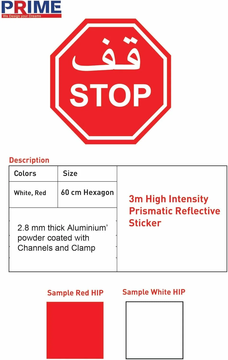 تابلو ایست ترافیکی مکس سیف 60 سانتی متر - صفحه آلومینیومی با بازتابنده مطابق با استانداردهای ترافیک و ایمنی، تایید شده از اداره راه و ترابری، جنس: آلومینیوم ضخیم 2.8 میلی متر با بازتابنده تابلو ایست ترافیکی مکس سیف 60 سانتی متر - صفحه آلومینیومی با بازتابنده مطابق با استانداردهای ترافیک و ایمنی، تایید شده از اداره راه و ترابری، جنس: آلومینیوم ضخیم 2.8 میلی متر با بازتابنده