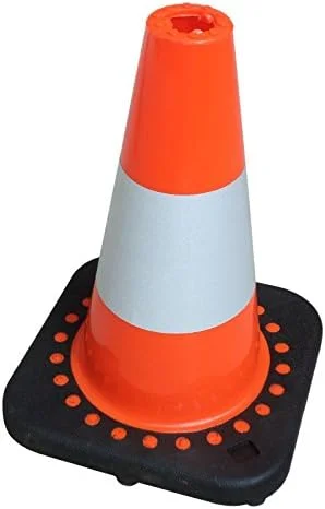 مخروط ترافیکی ایمنی انعطاف پذیر SNS SAFETY LTD مدل TC-30Fx4 ارتفاع 30 سانتی متر (بسته 4 عددی)