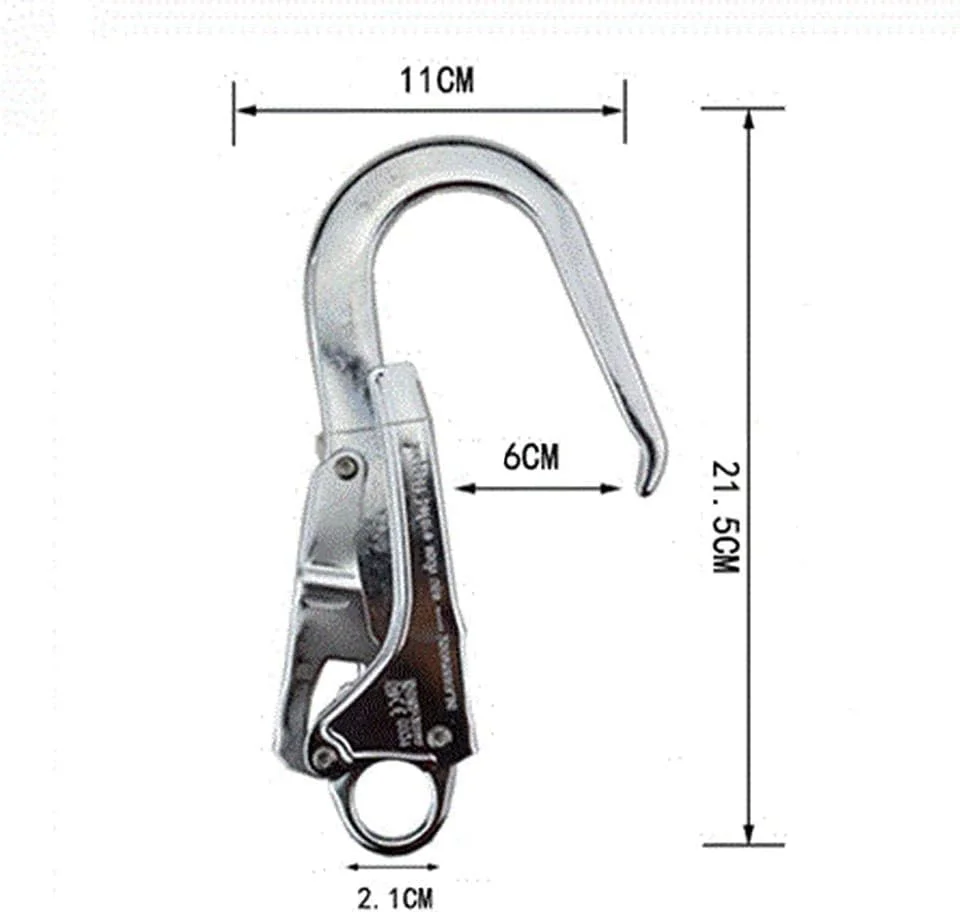 هارنس ایمنی ضد سقوط تمام بدن، کمربند ایمنی پلی استر مناسب فضای باز، طناب الاستیک، کیف بالشتکی، قلاب دوبل