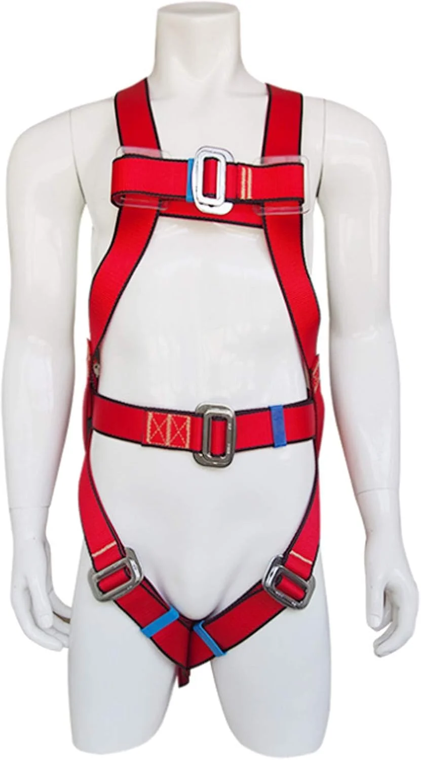 هارنس ایمنی مقاوم در برابر سایش، مقاوم در برابر اسید و باز، تجهیزات ایمنی حرفه ای ورزشی برای محافظت در برابر سقوط، کمربند ایمنی برای صخره نوردی و بقا