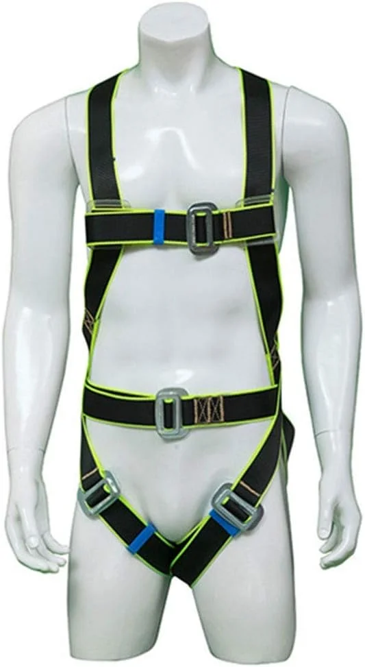 هارنس ایمنی چند منظوره پنج نقطه ای با نقطه آویز پشتی، کمربند ایمنی مخصوص کار در ارتفاع