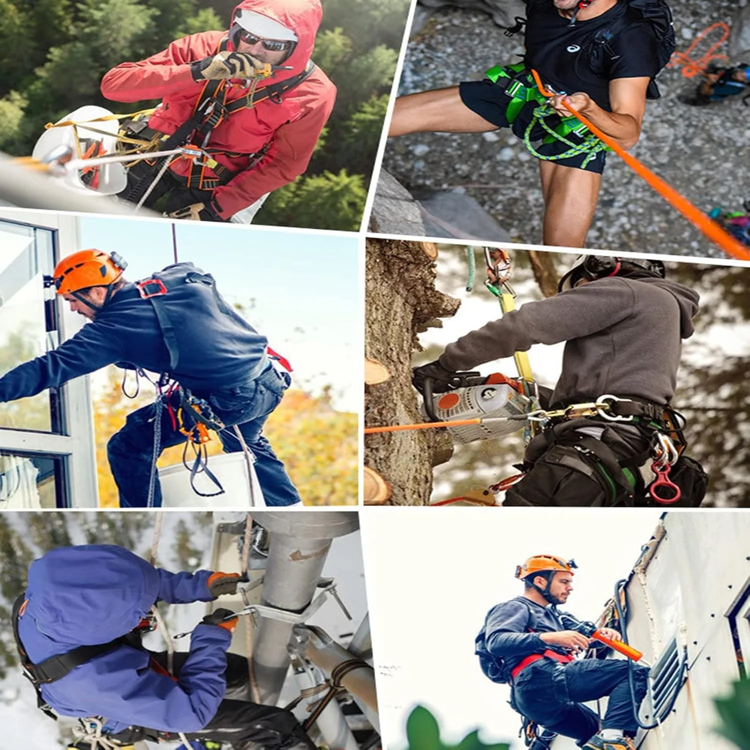 هارنس ایمنی تمام بدن CENAP، محافظت در برابر سقوط، مونتاژ جداشدنی، کشش تار قابل تنظیم، کمربند ایمنی صندلی برای صخره نوردی در فضای باز، کوهنوردی سراشیبی در ارتفاع بالا، M (سایز: S)