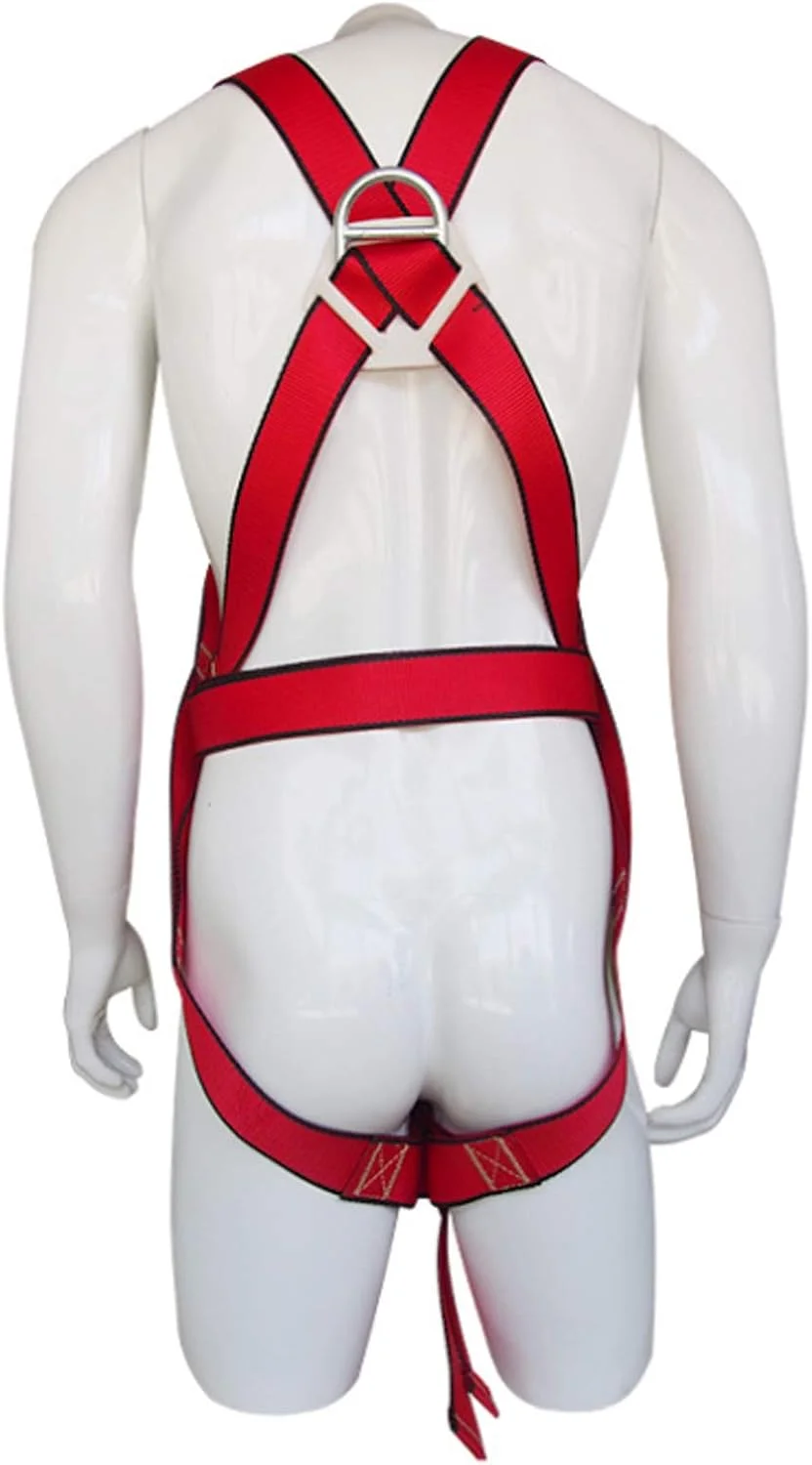 هارنس ایمنی مقاوم در برابر سایش، مقاوم در برابر اسید و باز، تجهیزات ایمنی حرفه ای ورزشی برای محافظت در برابر سقوط، کمربند ایمنی برای صخره نوردی و بقا