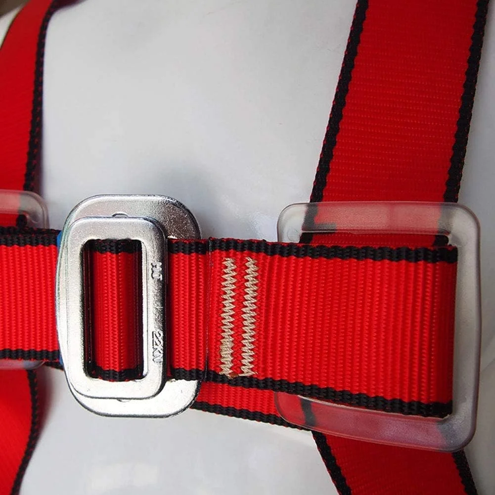 هارنس ایمنی مقاوم در برابر سایش، مقاوم در برابر اسید و باز، تجهیزات ایمنی حرفه ای ورزشی برای محافظت در برابر سقوط، کمربند ایمنی برای صخره نوردی و بقا