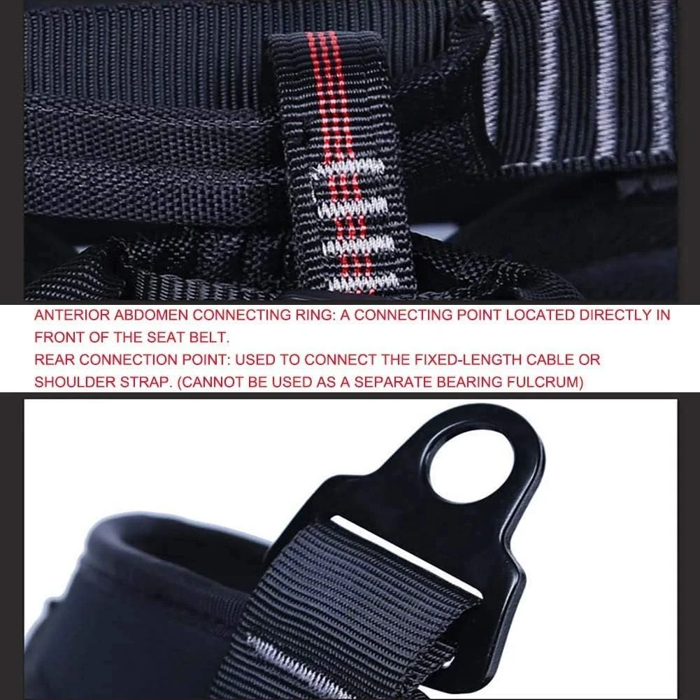 هارنس صخره نوردی کمربند ایمنی برای فعالیت های ماجراجویانه در فضای باز، عملیات نجات و غارنوردی