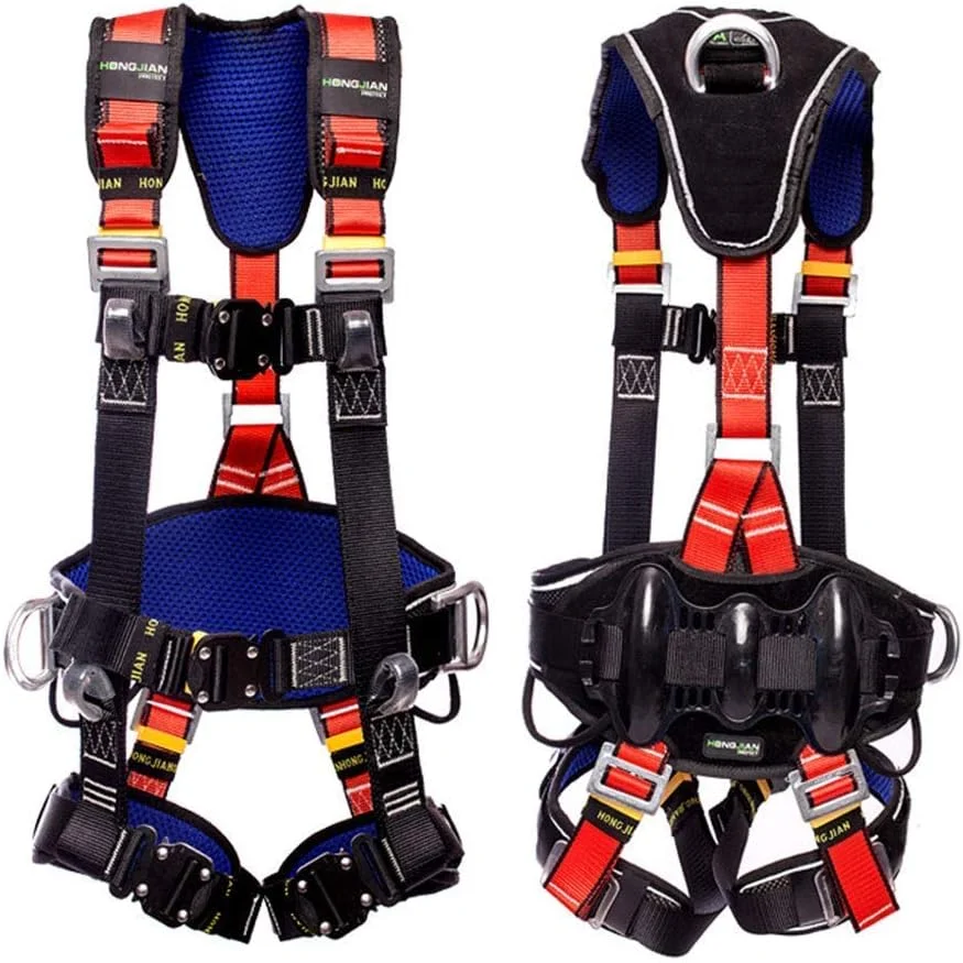هارنس ایمنی کمربند ایمنی جداشدنی صعود ارتفاع بالا تجهیزات حفاظت از سقوط در محل نجات