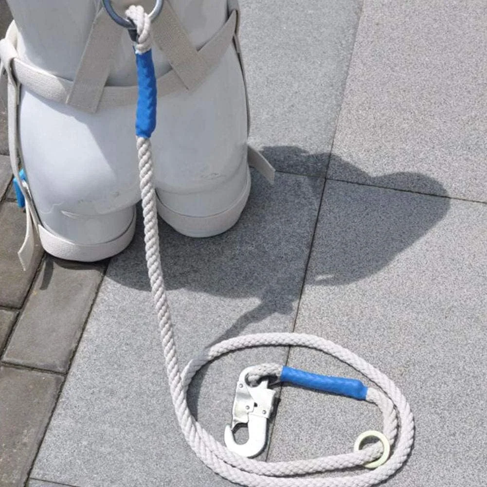 هارنس ایمنی پنج نقطه ای با پوشش کامل پشت، مقاوم در برابر شعله، مقاوم در برابر درجه حرارت بالا، کمربند ضد سقوط برای کار در ارتفاع