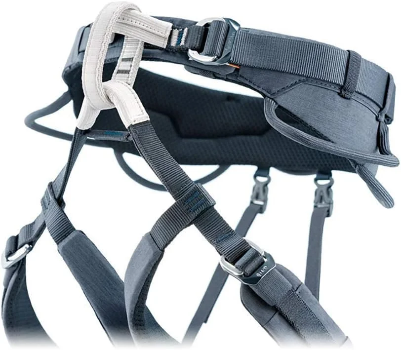 هارنس صعود، هارنس صعود فوق سبک، تجهیزات حرفه ای کوهنوردی و صخره نوردی، کمربند ایمنی محافظ کمر، برای فعالیت در فضای باز، کمربند ایمنی زنانه و مردانه LEOWE (سایز: بزرگ)