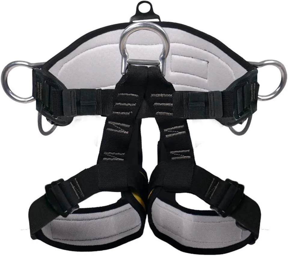 هارنس ایمنی نیم تنه BProtect کمری، کمربند ایمنی صندلی ایمن برای صخره نوردی در فضای باز، فرود و راهنمای هارنس