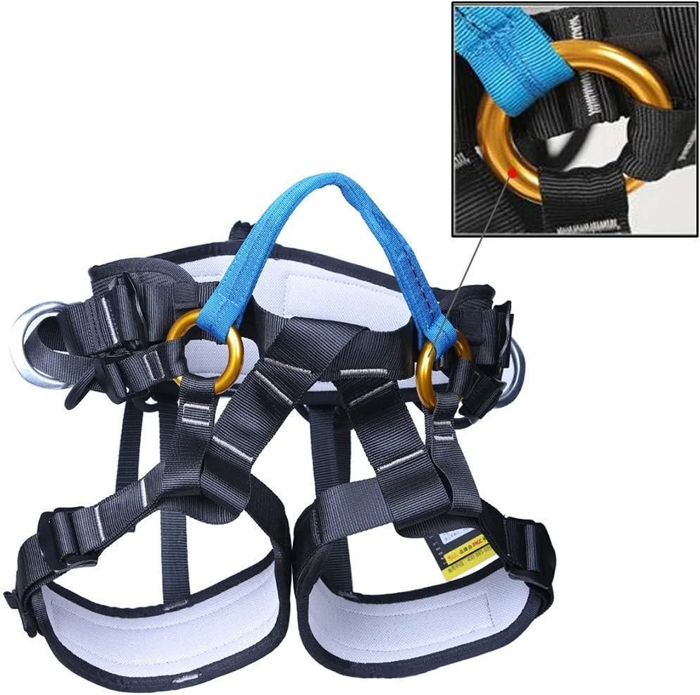 هارنس صعود MYIME، هارنس نیم تنه ایمنی، تجهیزات حفاظت در برابر سقوط، کمربند محافظ کمر و باسن برای صخره نوردی، کوهنوردی، غارنوردی، فرود LEOWE