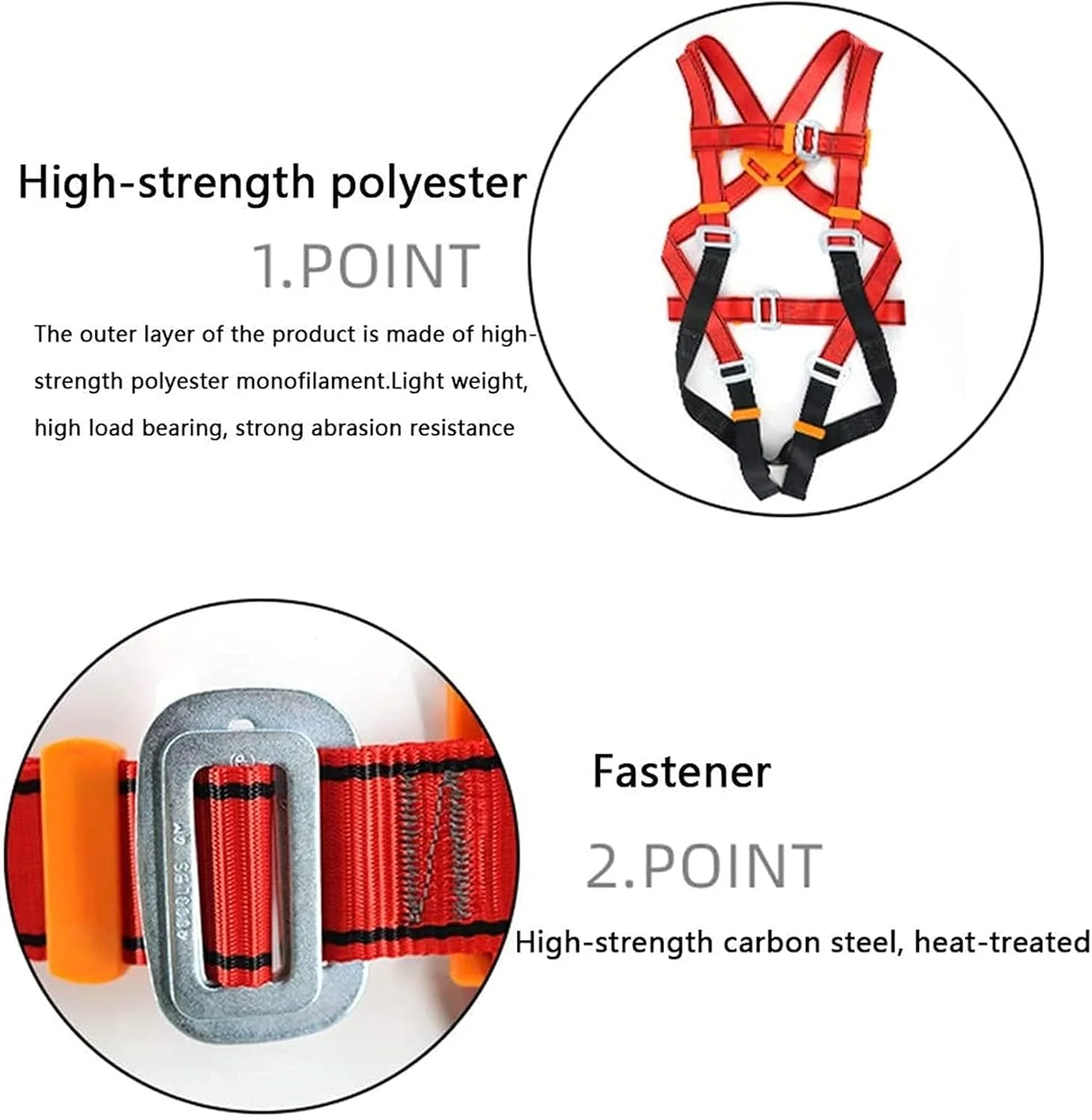 کمربند ایمنی سقوط ShoFbi، کمربند ایمنی صنعتی حلقه سه بعدی برای جلوگیری از سقوط، کمربند ایمنی برای جلوگیری از سقوط در صخره نوردی، کیت مهار ایمنی