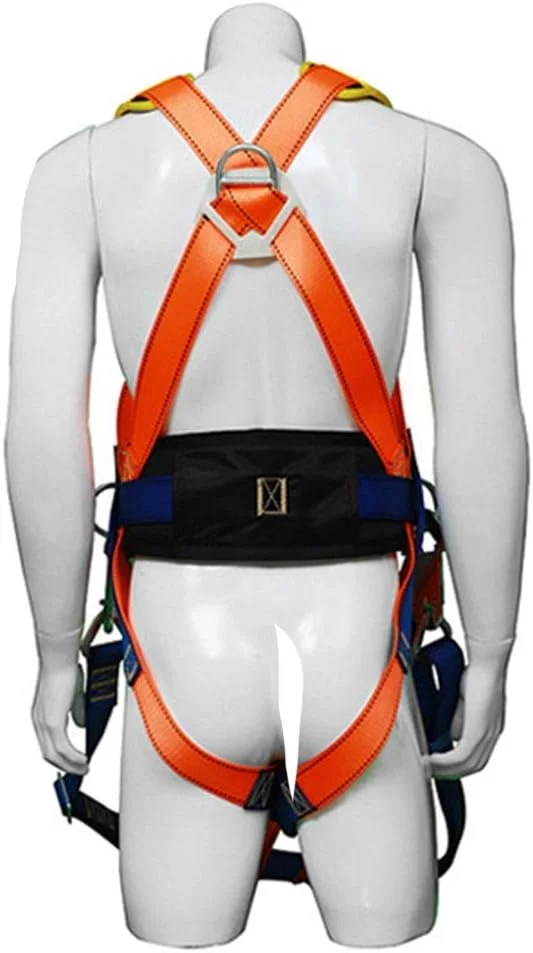 هارنس ایمنی تمام بدن مجهز به پشتی نرم و پارچه پلی استر با مقاومت بالا، کمربند ایمنی برقی هارنس ایمنی تمام بدن مجهز به پشتی نرم و پارچه پلی استر با مقاومت بالا، کمربند ایمنی برقی