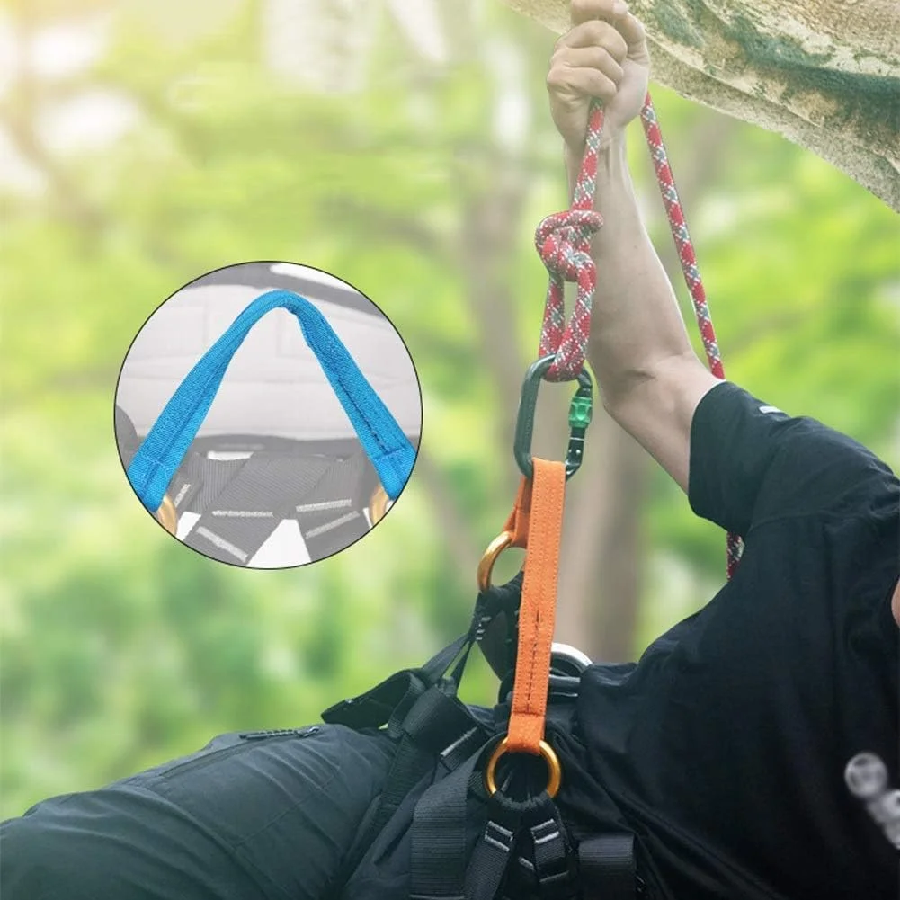 هارنس صعود MYIME، هارنس نیم تنه ایمنی، تجهیزات حفاظت در برابر سقوط، کمربند محافظ کمر و باسن برای صخره نوردی، کوهنوردی، غارنوردی، فرود LEOWE