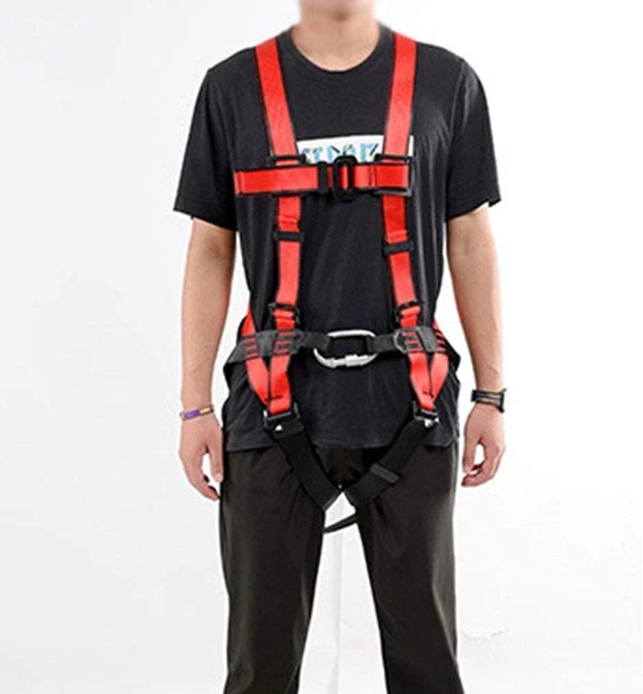 هارنس ایمنی تمام بدن، کمربند ایمنی جلوگیری از سقوط، بند دوبل معلق، تجهیزات حفاظت از ارتفاع