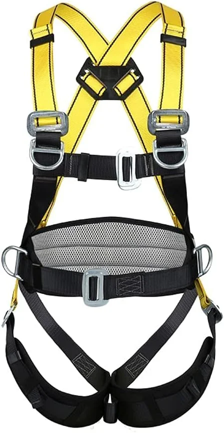هارنس ایمنی سقوط PURRL، هارنس محافظت در برابر سقوط از ارتفاع تمام بدن، هارنس ایمنی تمام بدن کار در ارتفاع، کمربند قابل تنظیم، سورپرایز کوچک