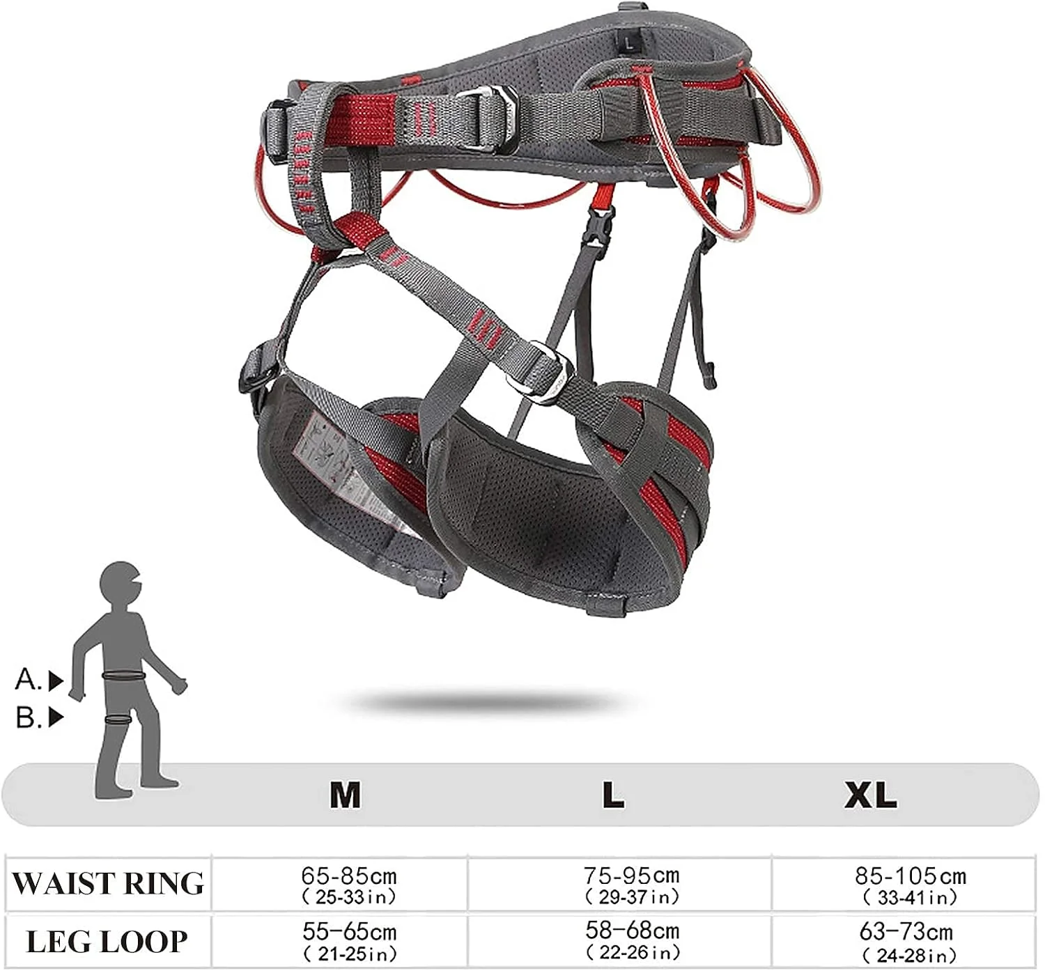 هارنس ایمنی سقوط، کمربند ایمنی نیم تنه برای صخره نوردی، محافظت در برابر سقوط، فعالیت های فضای باز، هارنس ایمنی مورد نیاز برای آموزش