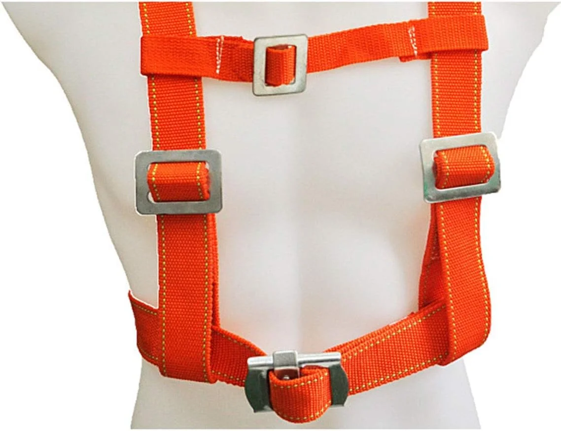 کمربند ایمنی صعود ShoFbi با کارابین، مناسب برای صعود، نجات آتش نشانی، صخره نوردی و تجهیزات سراشیبی، کیت مهار ایمنی