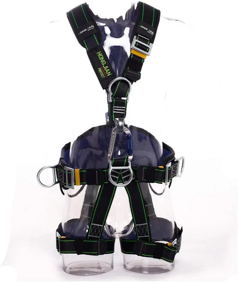 هارنس ایمنی نجات در ارتفاع، مناسب برای ورزش های فضای باز، ساخت و ساز، کمربند ایمنی تجهیزات محافظ