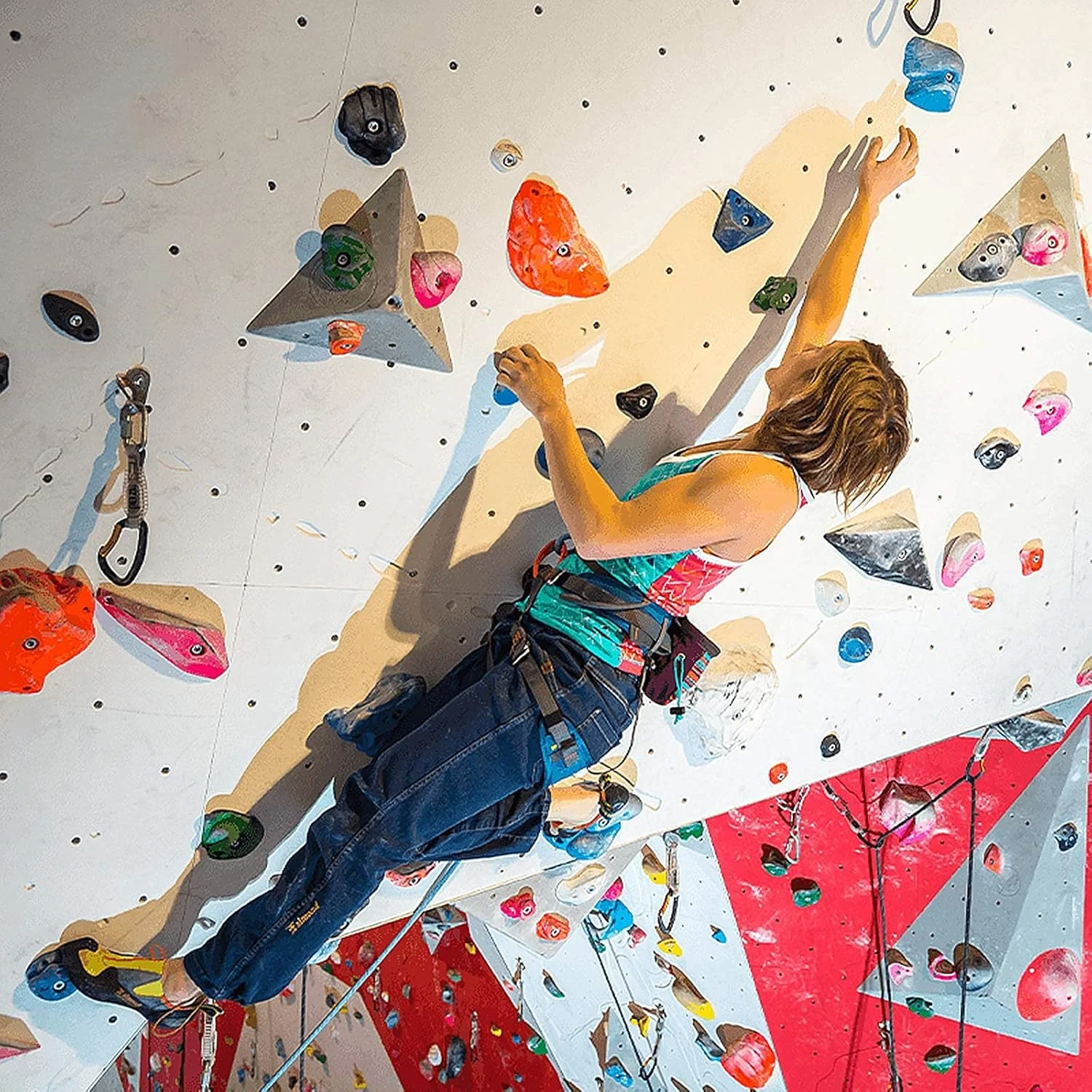 هارنس فرود و جلوگیری از سقوط ShoFbi، کمربند ایمنی نیم تنه برای صخره نوردی، کمربند ایمنی محافظت در برابر سقوط در ارتفاعات بالا، طناب ایمنی محافظ شخصی، کیت هارنس ایمنی